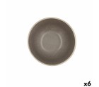 Bowl Bidasoa Gio 15 x 4 cm Ceramic Grey (6 Units)