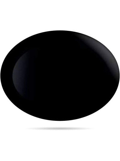 Fuente de Cocina Luminarc Diwali Negro Negro Vidrio 35 x 24 cm (6 Unidades)