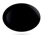 Serving Platter Luminarc Diwali Negro Black Glass 35 x 24 cm (6 Units)