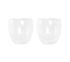 Set de Vasos DKD Home Decor Transparente Cristal Vidrio de Borosilicato 250 ml
