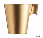 Tasse Luminarc Flashy Doré 80 ml verre