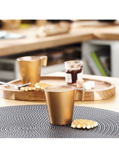 Cup Luminarc Flashy Golden 80 ml Glass