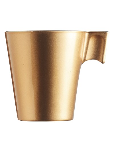 Taza Luminarc Flashy Dorado 80 ml Vidrio