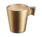 Tasse Luminarc Flashy Doré 80 ml verre