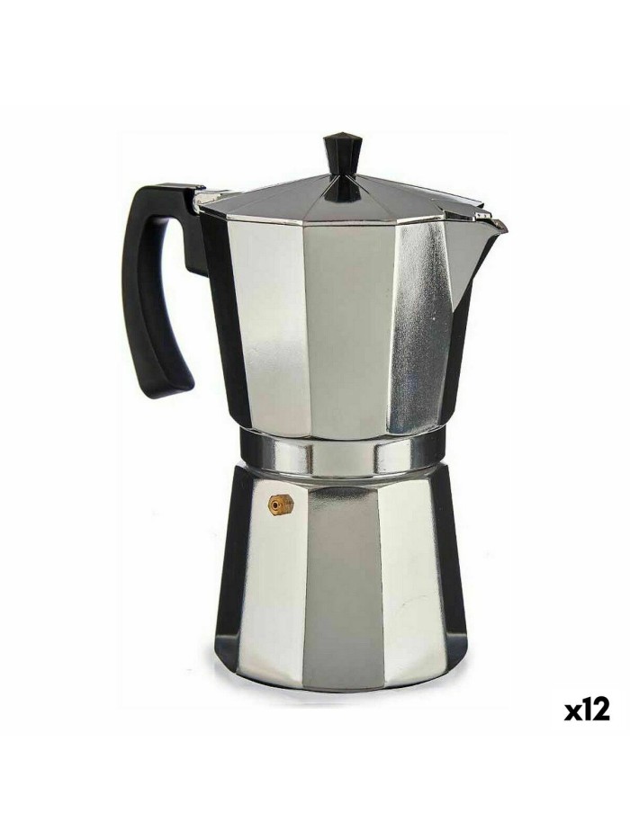 Cafetera Italiana A111RA-1200 Plateado Aluminio 650 ml (12 Unidades)