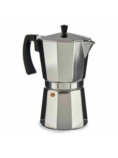 Italian Coffee Pot A111RA-1200 Silver Aluminium 650 ml (12 Units)