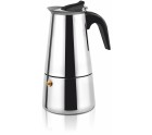 Italian Coffee Pot Haeger CP-06S.001A Black Stainless steel 6 Cups