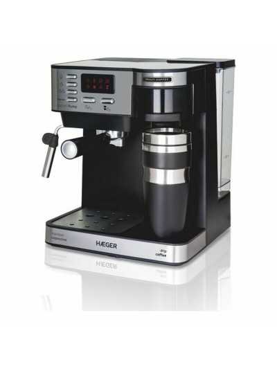 Cafetera Express de Brazo Haeger CM-145.008A Multicolor 1,2 L