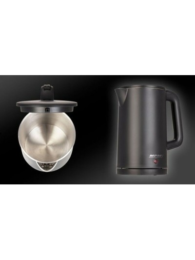 Kettle Mpm MCZ-105/C Black Plastic 2200 W 1,7 L
