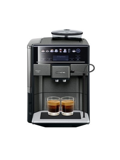 Cafetera Superautomática Siemens AG TE657319RW Negro Gris 1500 W 2 Tazas 1,7 L