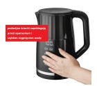 Kettle Feel Maestro MR-049 Black Transparent 2200 W 1,7 L