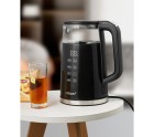 Kettle Feel Maestro MR-049 Black Transparent Crystal Borosilicate Glass 2200 W 1,7 L