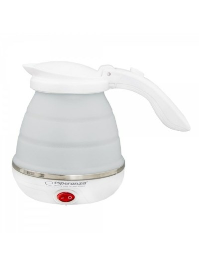 Bouilloire Esperanza EKK023  Blanc Acier inoxydable Plastique 750 W 0,5 L