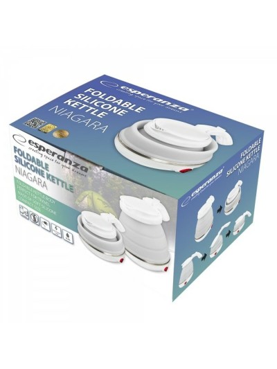 Kettle Esperanza EKK023  White Stainless steel Plastic 750 W 0,5 L
