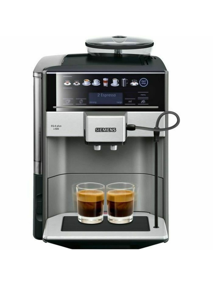 Superautomatic Coffee Maker Siemens AG TE655203RW 1500 W Black Grey Silver 1500 W 19 bar 300 g 1,7 L