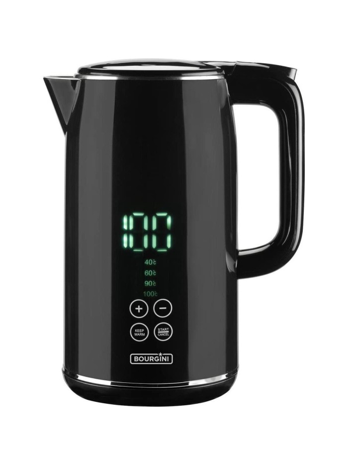 Bouilloire Bourgini 235011 KETTLE 2200 W Noir 1,7 L