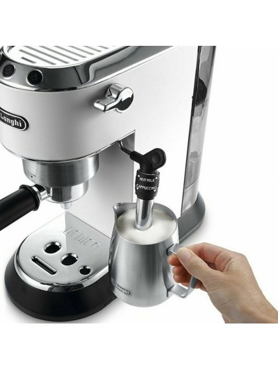 Cafetera Express de Brazo DeLonghi EC 685.W 1300 W Blanco Negro Plateado 1300 W 15 bar 1,1 L