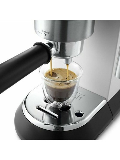 Express Manual Coffee Machine DeLonghi EC 685.W 1300 W White Black Silver 1300 W 15 bar 1,1 L