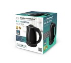 Kettle Esperanza EKK113K Black Stainless steel Plastic 1800 W 1,8 L