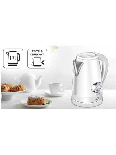 Hervidor Mpm MCZ-108 Blanco Acero Inoxidable 1500 W 1,7 L