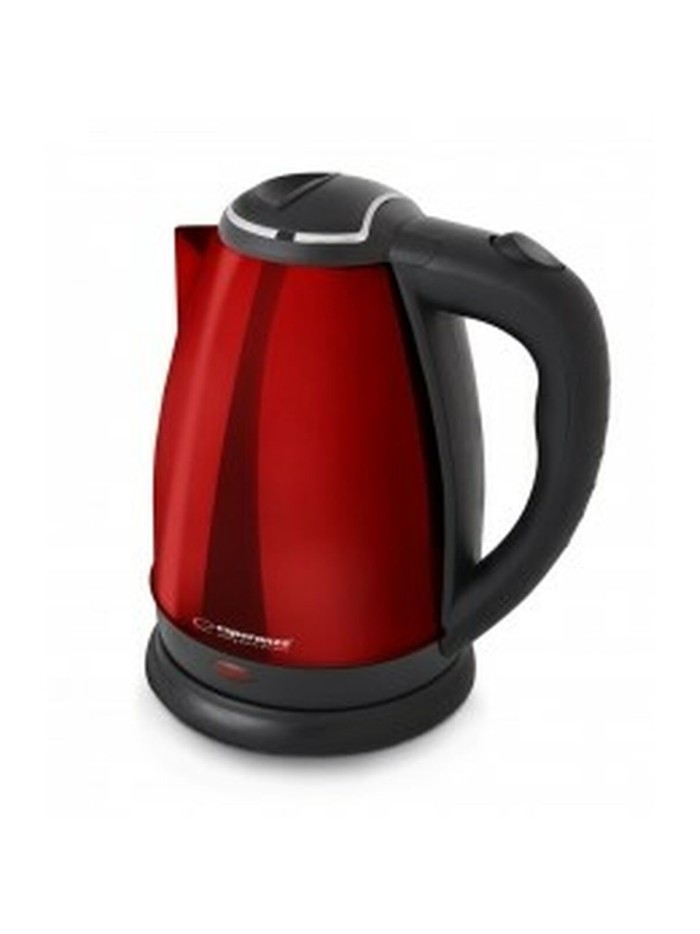 Kettle Esperanza EKK113R Black Red Stainless steel Plastic 1800 W 1,8 L
