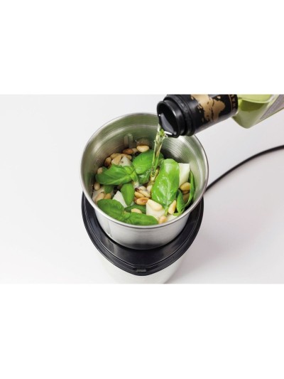 Coffee Grinder CASO 1831 Black Silver Steel 200 W