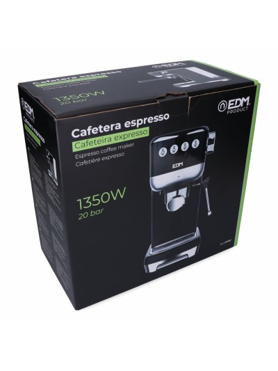 Express Manual Coffee Machine EDM 07707 Black 2 Cups 1,3 L