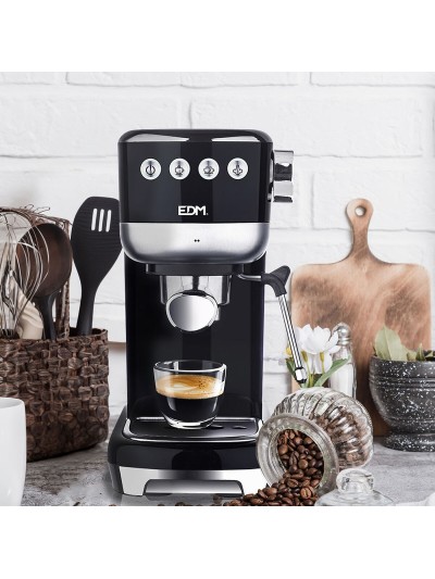Express Manual Coffee Machine EDM 07707 Black 2 Cups 1,3 L