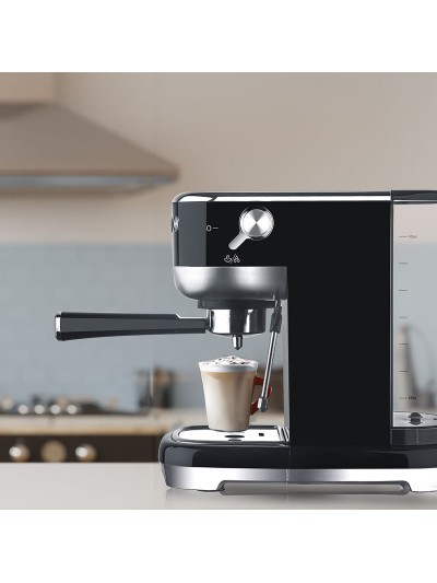 Express Manual Coffee Machine EDM 07707 Black 2 Cups 1,3 L