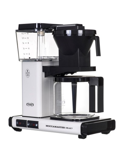 Cafetera de Goteo Moccamaster KBG SELECT Blanco Negro 1520 W 1,25 L
