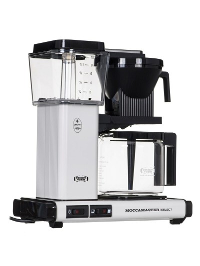 Cafetera de Goteo Moccamaster KBG SELECT Blanco Negro 1520 W 1,25 L