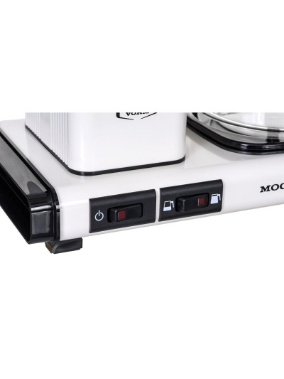 Cafetera de Goteo Moccamaster KBG SELECT Blanco Negro 1520 W 1,25 L