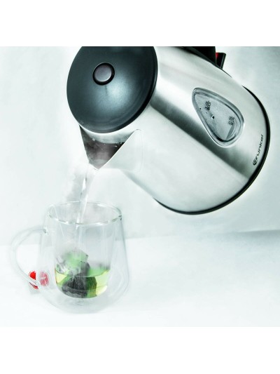 Bouilloire Grunkel 1 L Argenté Acier inoxydable 2200 W