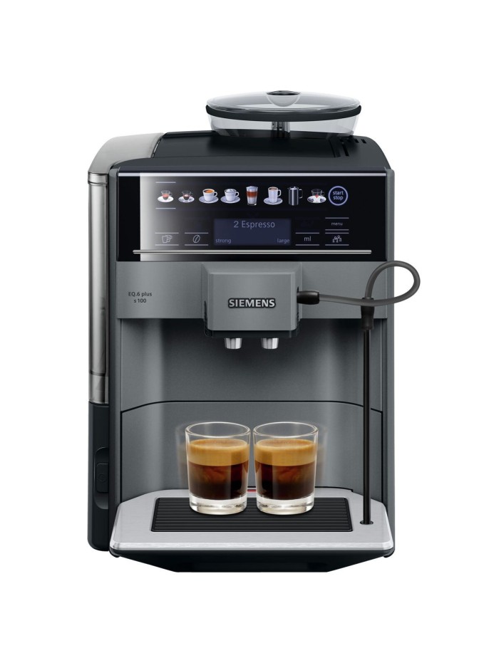Cafetera Superautomática Siemens AG TE651209RW Blanco Negro Titanio 1500 W 15 bar 2 Tazas 1,7 L