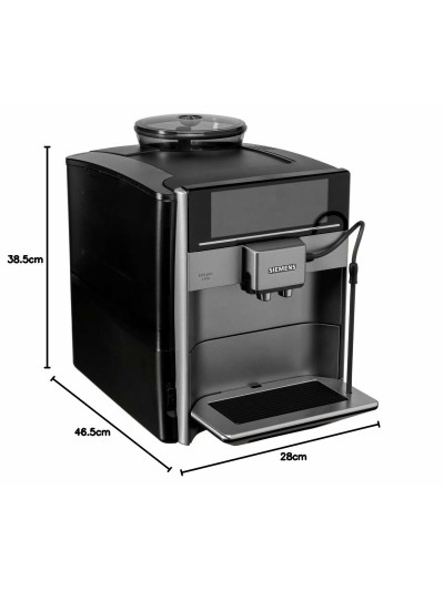 Cafetière superautomatique Siemens AG TE651209RW Blanc Noir Titane 1500 W 15 bar 2 Tasses 1,7 L