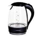 Kettle Esperanza Black Glass Plastic 2200 W 1,7 L