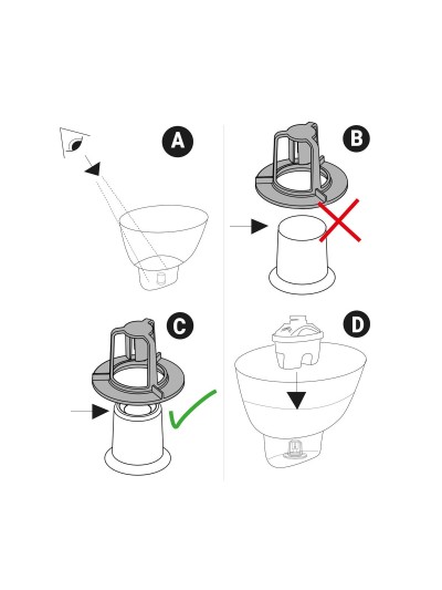 Filter for filter jug TM Electron 2 Units 150 l