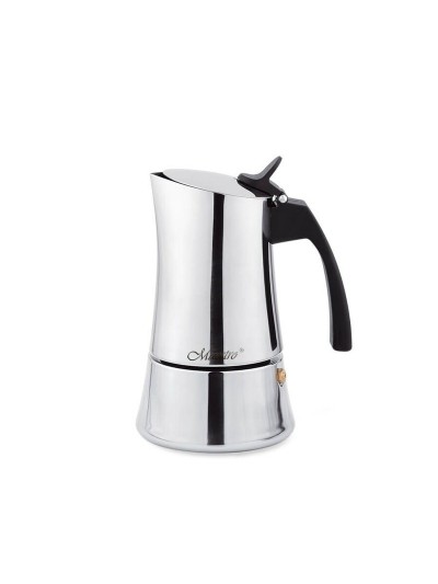 Cafetière Italienne Feel Maestro MR-1668-6 Argenté Acier inoxydable 18/10 300 ml 6 Tasses