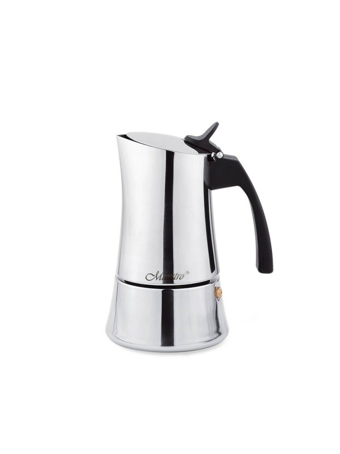 Italian Coffee Pot Feel Maestro MR-1668-6 Silver Stainless steel 18/10 300 ml 6 Cups