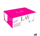 Set de Verres LAV Assos 360 ml 6 Pièces (8 Unités)