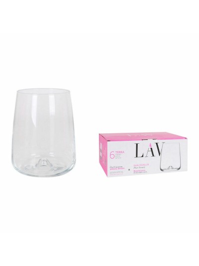 Set of glasses LAV Terra 6 Pieces (8 Units) (6 pcs)