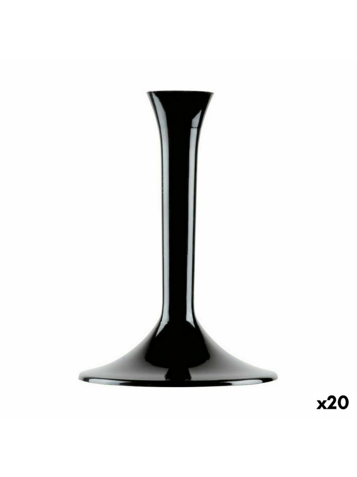 Porte-verres Goldplast   Noir Lot 20 Pièces (20 Unités)