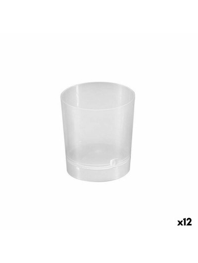 Set de Vasos de Chupito Algon Transparente Plástico 30 ml 12 Piezas (90 Unidades)