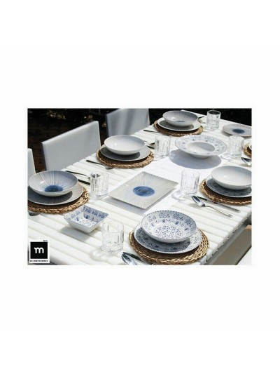 Snack tray La Mediterránea Blur Rectangular 30 x 8 x 2cm (24 Units)