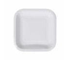 Set de Platos Algon Desechables Blanco Cartón 23 cm (36 Unidades)