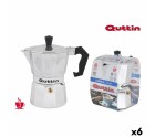 Cafetière Italienne Quttin 105187 (6 Unités)