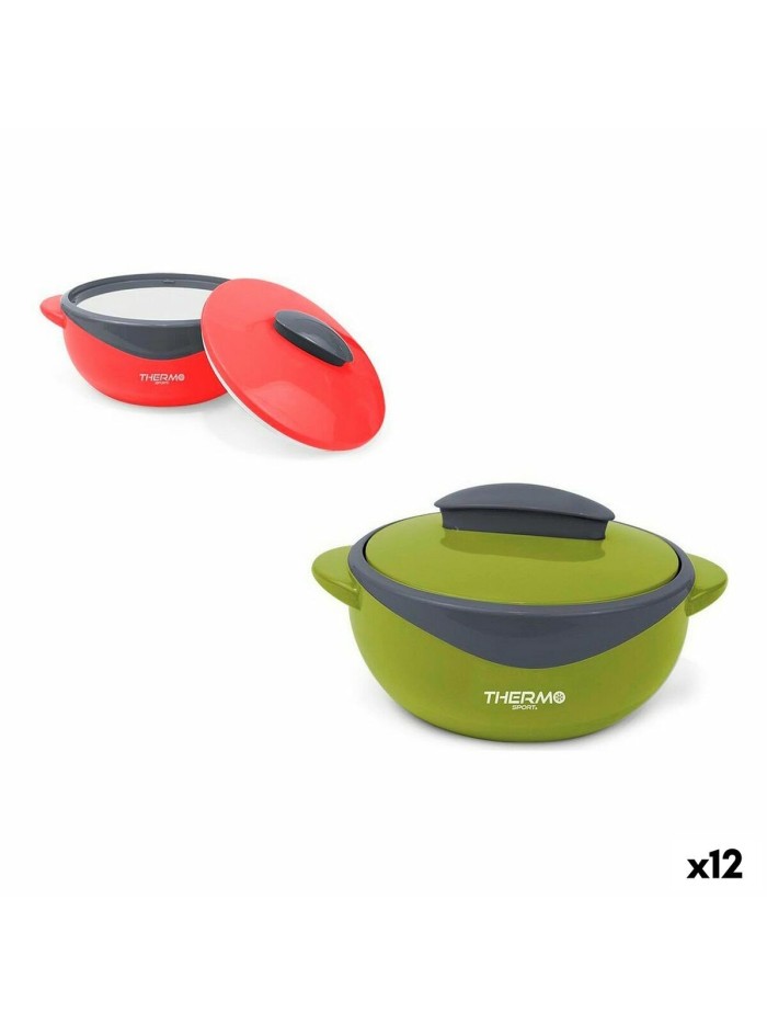 Thermos for Food ThermoSport Plastic 1,5 L 25 x 20 x 10,5 cm (12 Units) (1500 ml)