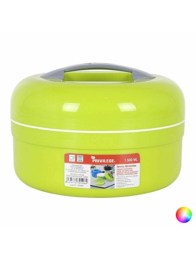 Termo para Alimentos Privilege 85285 Plástico 22 x 15 cm (8 Unidades) (1,5 L)