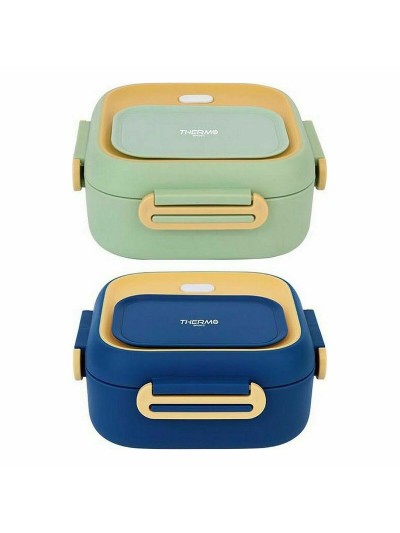 Hermetic Lunch Box ThermoSport Thermal Steel Plastic 750 ml (6 Units)