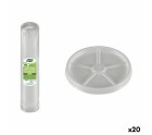 Set of lids for glasses Algon Coffee 100 Pieces 200 ml (20 Units)
